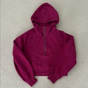 Lululemon Athletica Burgundy Hoodie